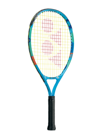 Yonex Junior 21 strung tennis racquet orange blue